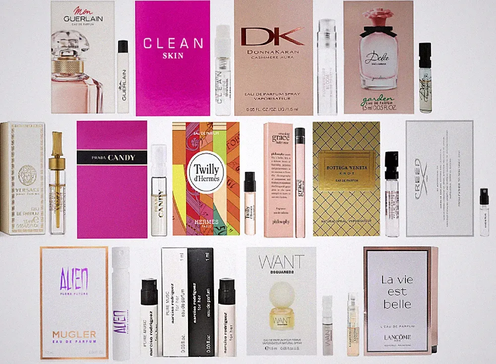 15 High End Designer WOMEN’S PERFUME SAMPLES Random Fragrances Spray Top Brands