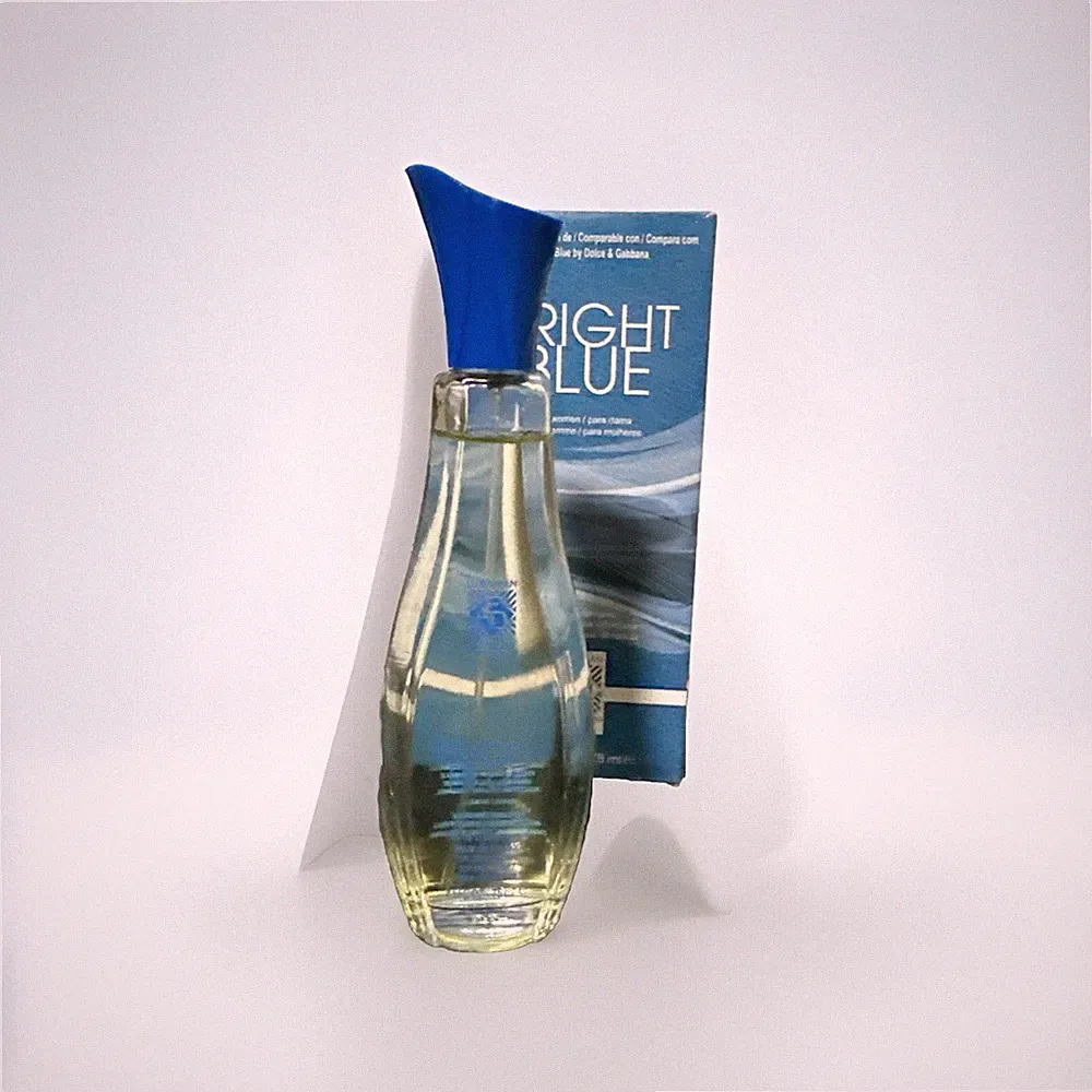 BRIGHT BLUE women's designer EDT 2.5 oz perfume spray by EAD F1