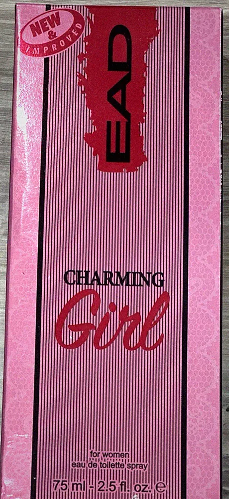 CHARMING GIRL women's designer EDT 2.5 oz perfume spray by EAD. Open box