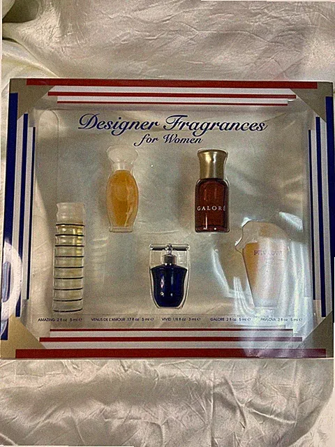 Designer Fragrance For Women 5 piece mini set