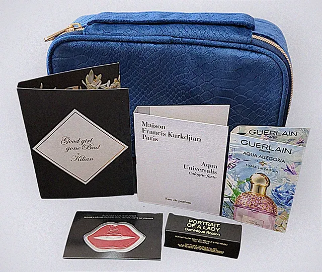 Designer Scent Sprays & Lip Colour - Neiman Marcus 6pc Sample Perfume Gift Set