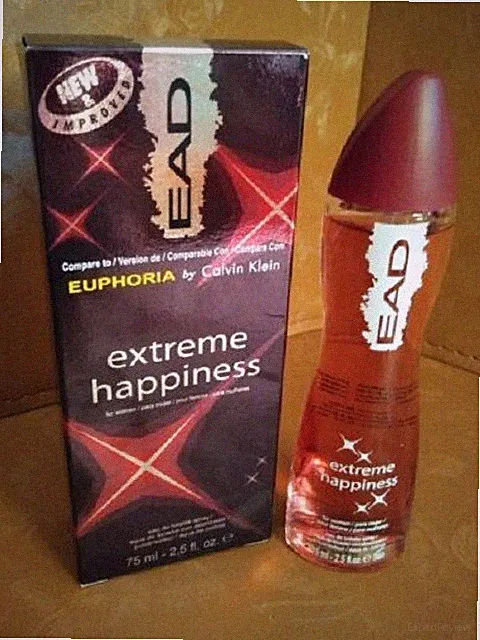 EXTREME HAPPINESS women's designer EDT 2.5 oz perfume spray by EAD