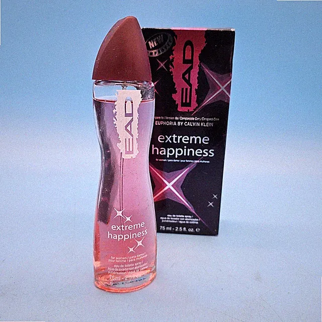 EXTREME HAPPINESS women's designer EDT 2.5 oz perfume spray by EAD