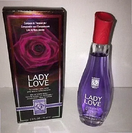 LADY LOVE women's designer EDT 2.5 oz perfume spray by EAD