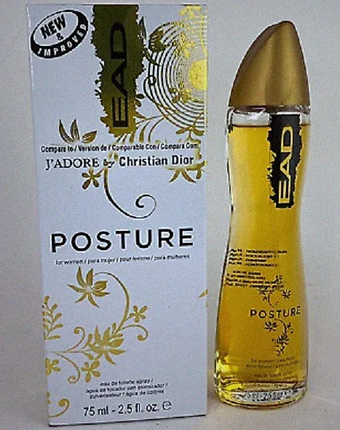 POSTURE women's designer EDT 2.5 oz perfume